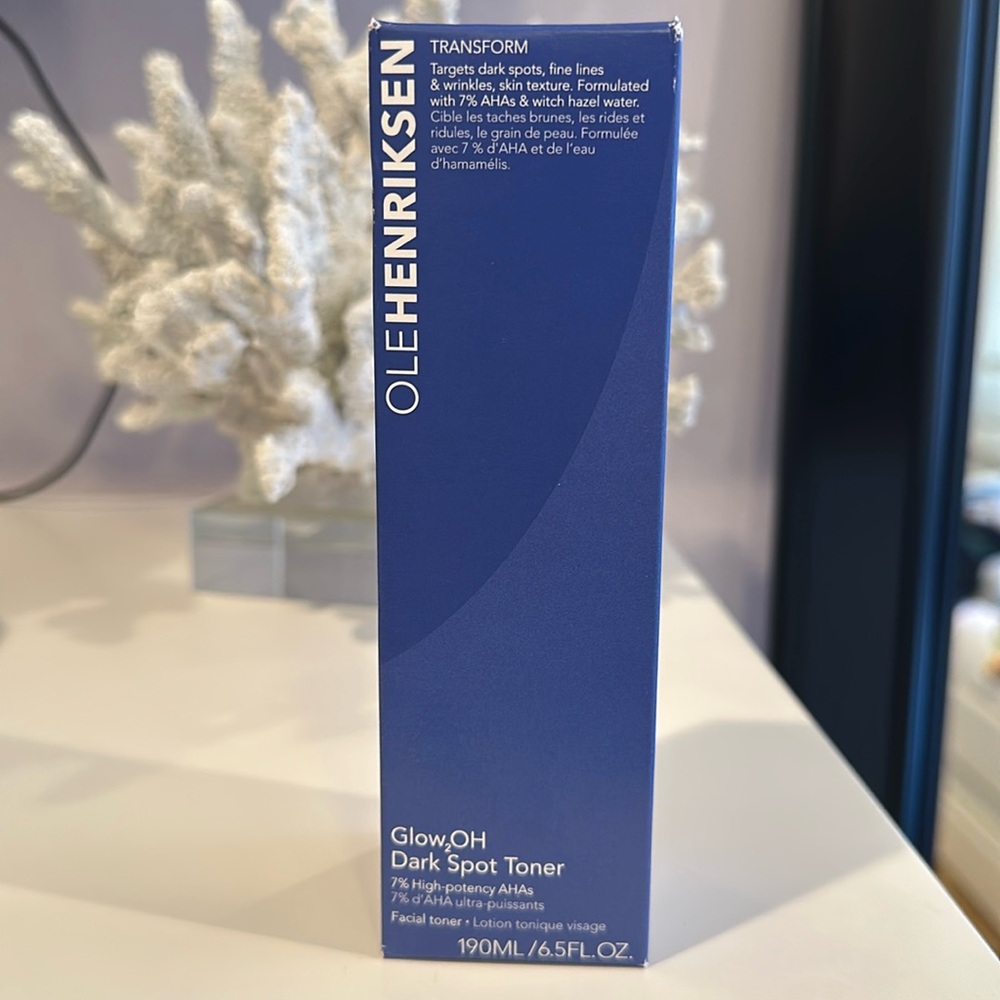 OLEHENRIKSEN Glow OH Dark Spot Toner NIB